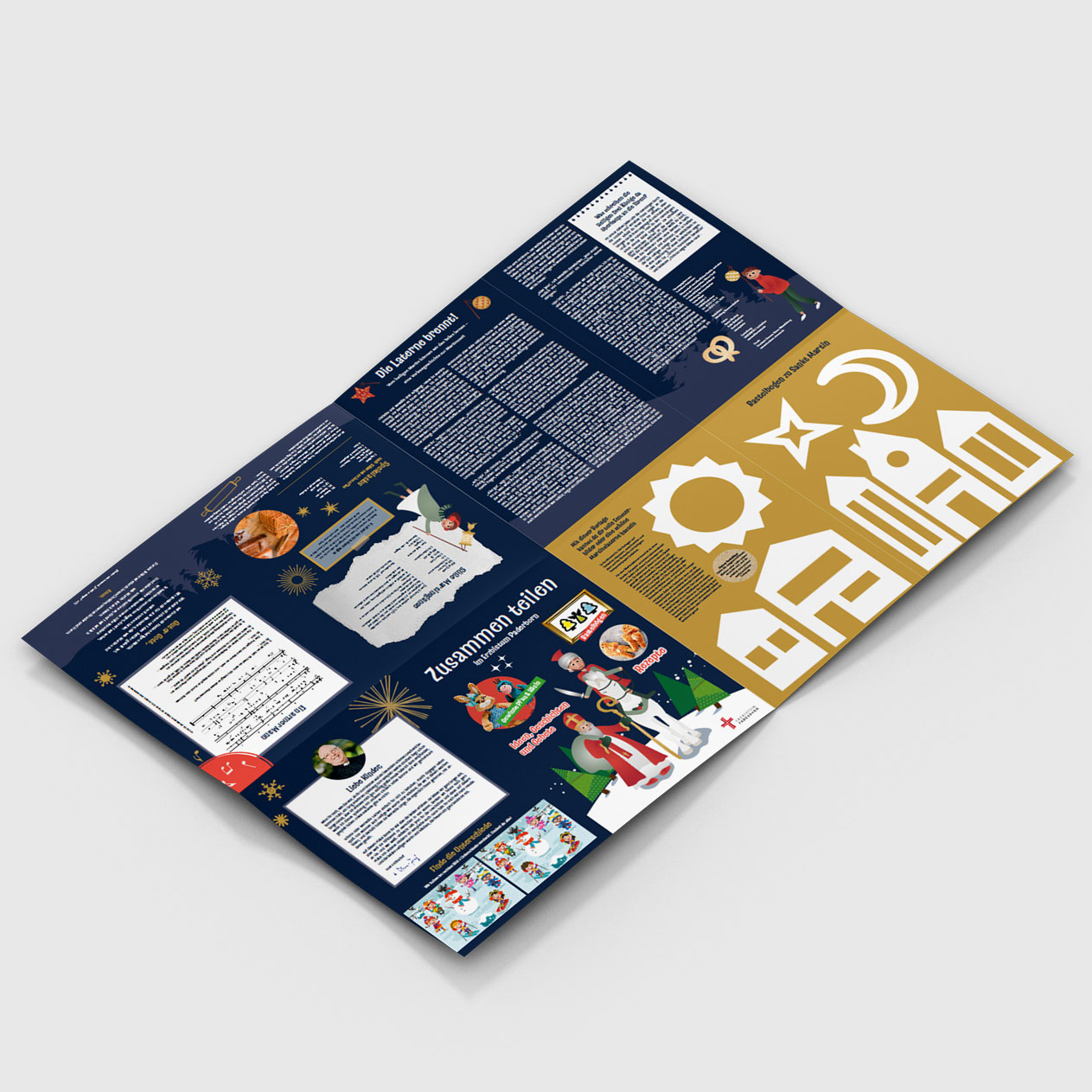 Aussenseite des Adventsheftes für das Erzbistum Paderborn