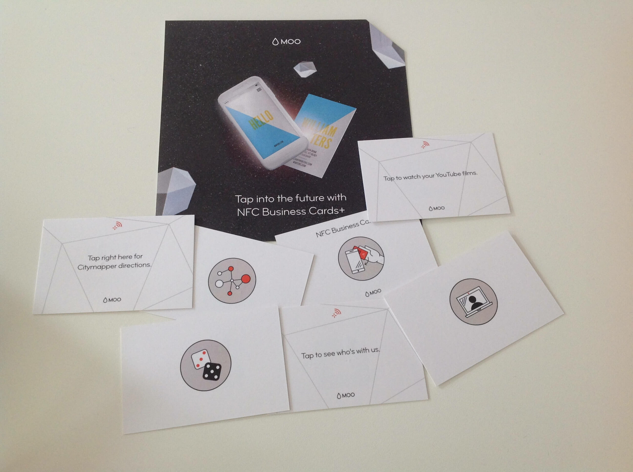 GET IN TOUCH: Intelligente Visitenkarten