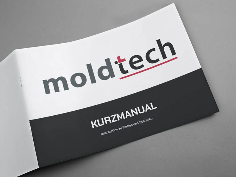 Logomanual für moldtech GmbH