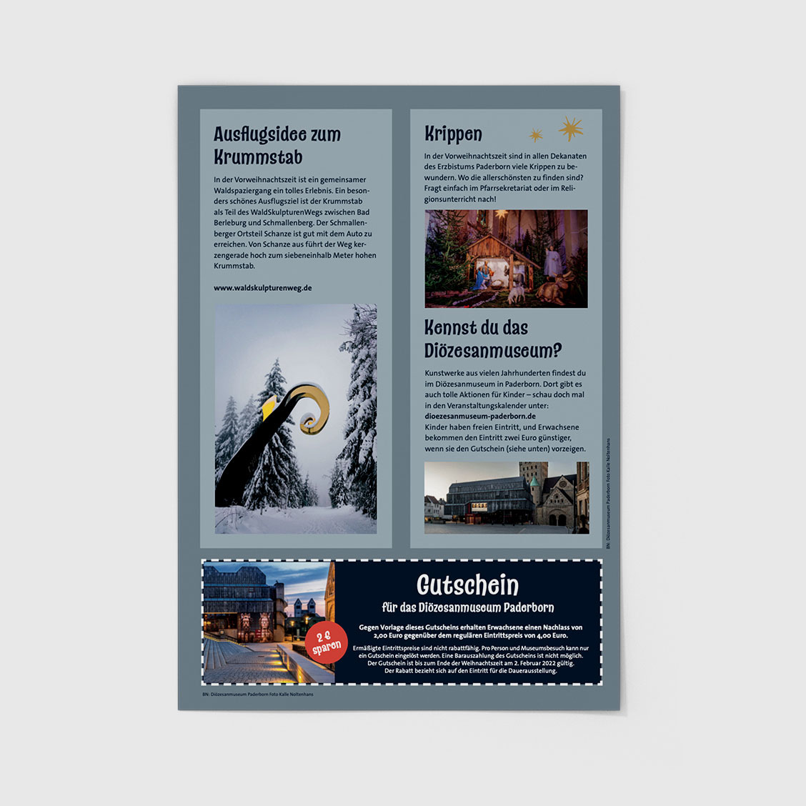 Poster für das Adventsheft für das Erzbistum Paderborn