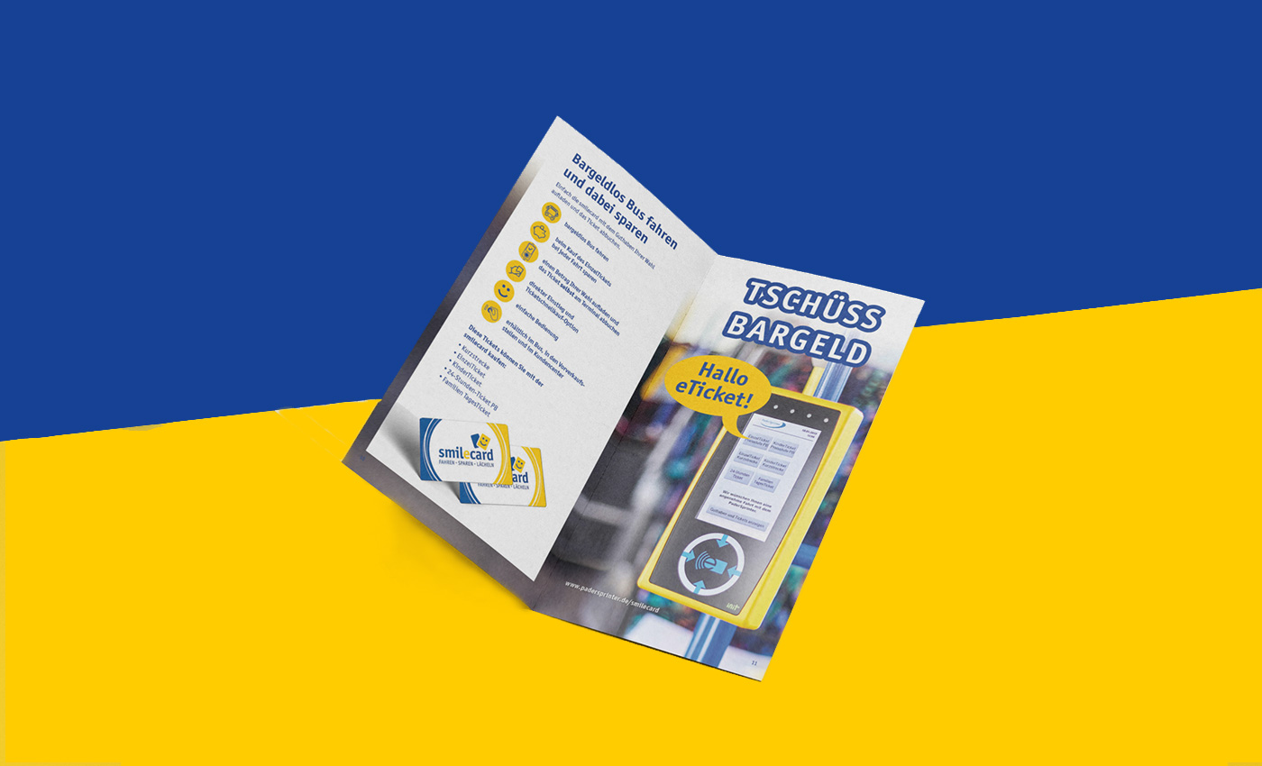 SILBERWEISS – PaderSprinter Tarifbroschüre