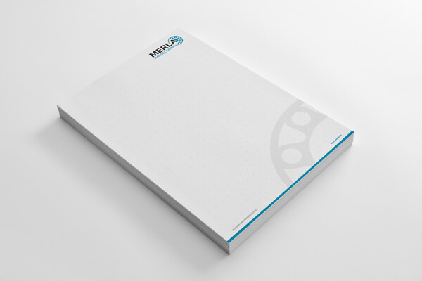 SILBERWEISS Schreibblock Merla GmbH