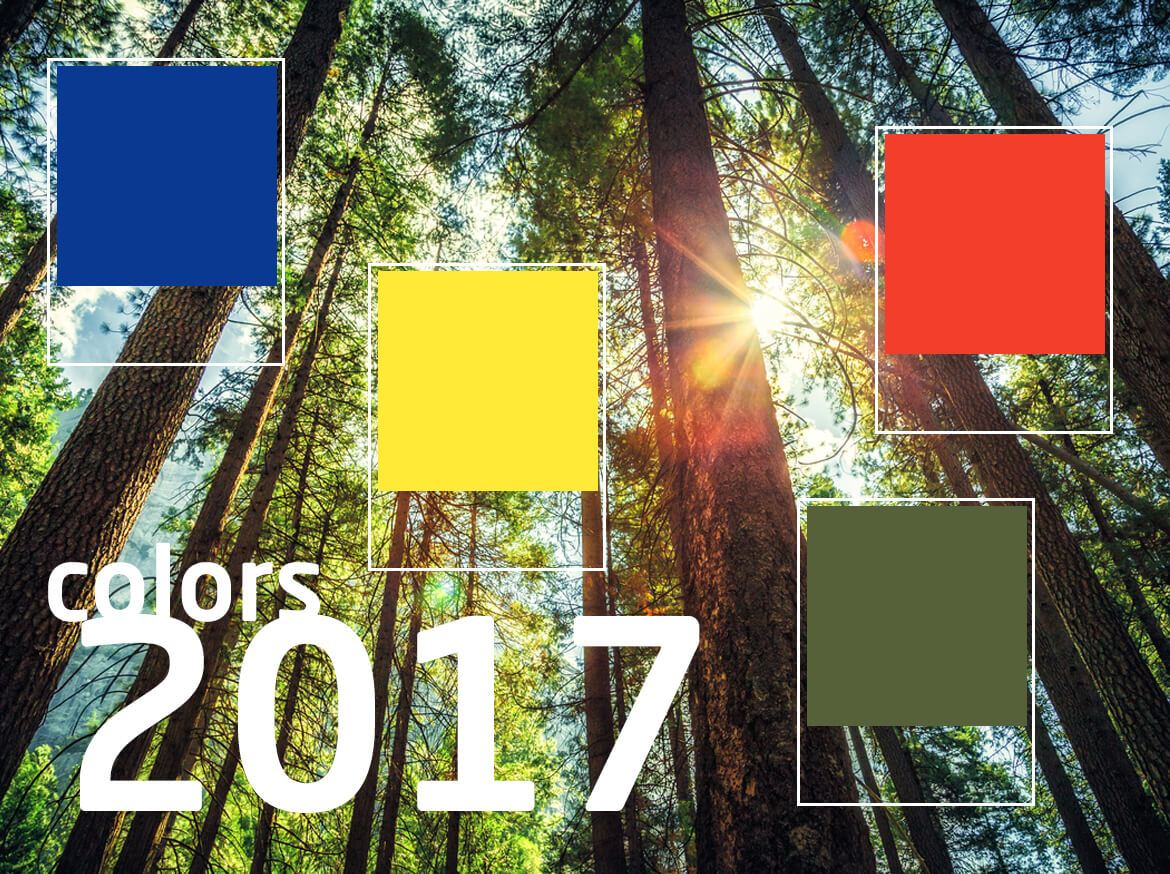 Die neuen Designfarben für das Frühjahr 2017