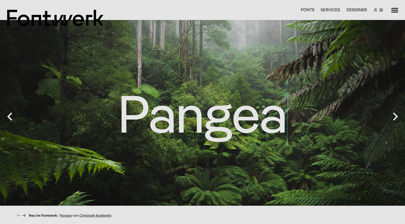 Die Schrift macht das Design #fontwerk