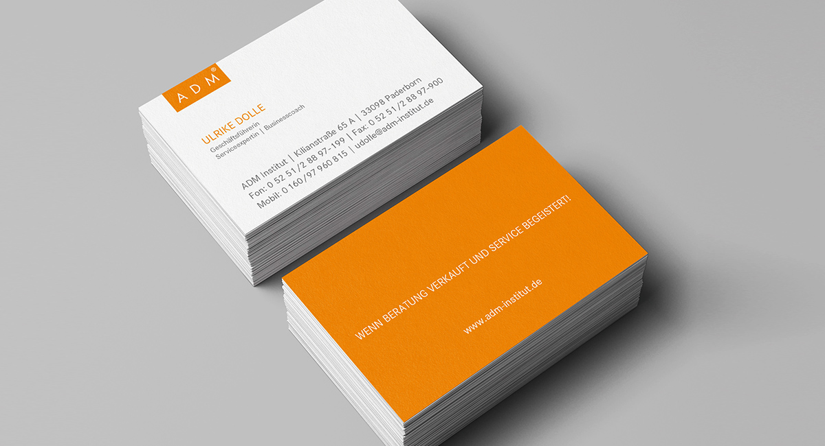 Visitenkarten ADM
