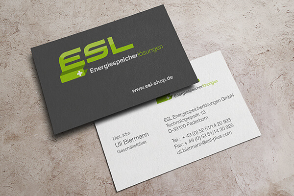 Visitenkarten – ESL