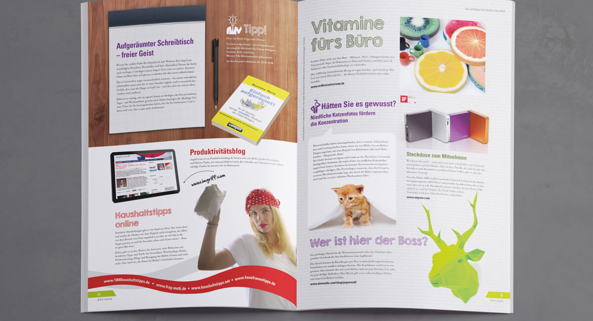 Journal Innenteil – ADU Service Gruppe