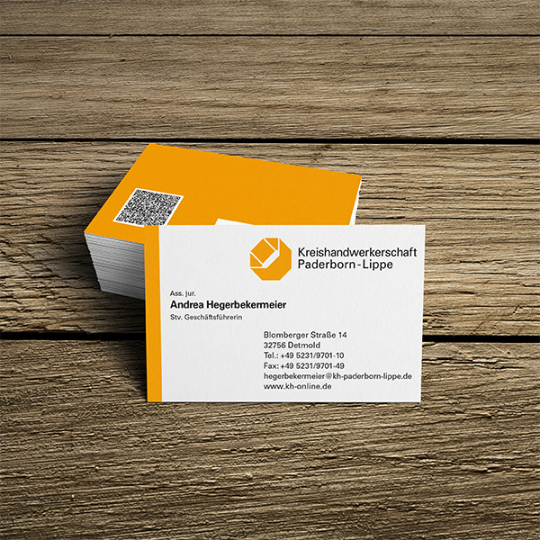 Visitenkarte – Kreishandwerkerschaft