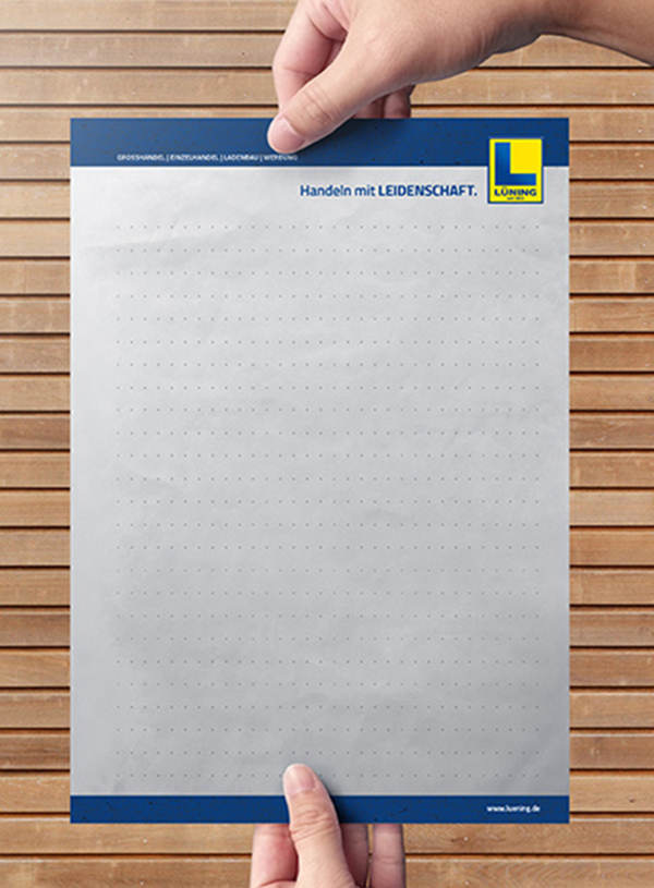 Schreibblock - Lüning