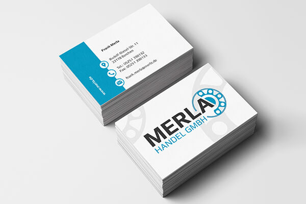 SILBERWEISS Visitenkarten Merla GmbH