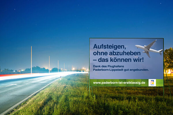 Plakat - Paderborn ist erstklassig