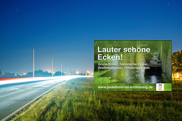 Plakat - Paderborn ist erstklassig