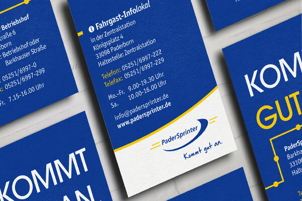 Visitenkarte - PaderSprinter