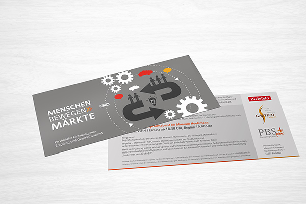 Einladungskarte – PBS plus