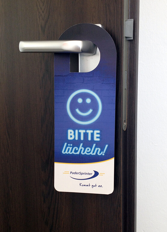 Türhänger - smilecard Padersprinter