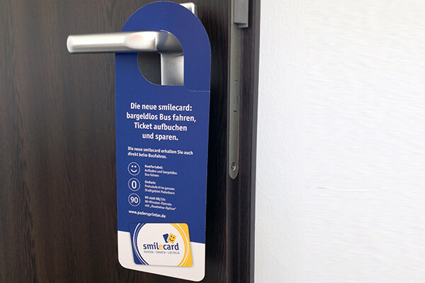 Türhänger - smilecard Padersprinter