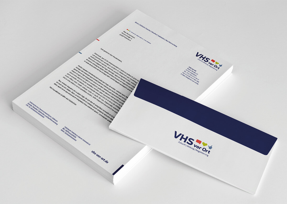 Geschäftspapiere - VHS vor Ort