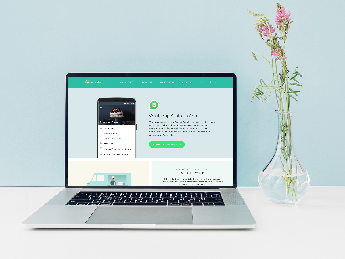 Mit WhatsApp Business begeistern Sie Ihre Kunden